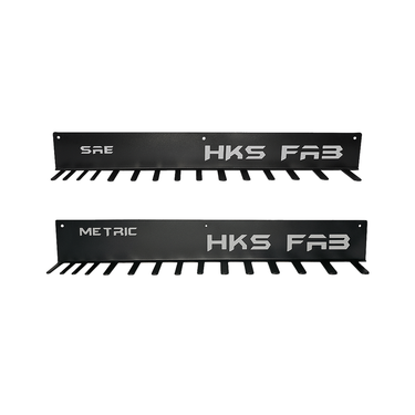 SAE | Metric Wrench Organizer Wall-Mount Set